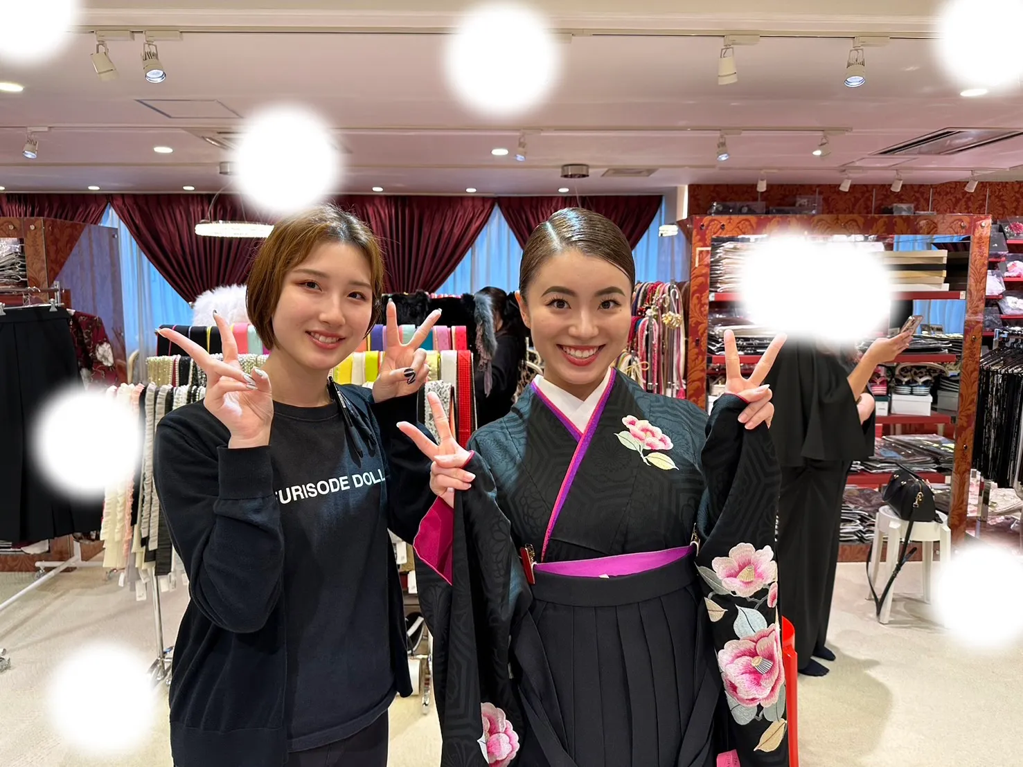 卒業式　袴　梅田