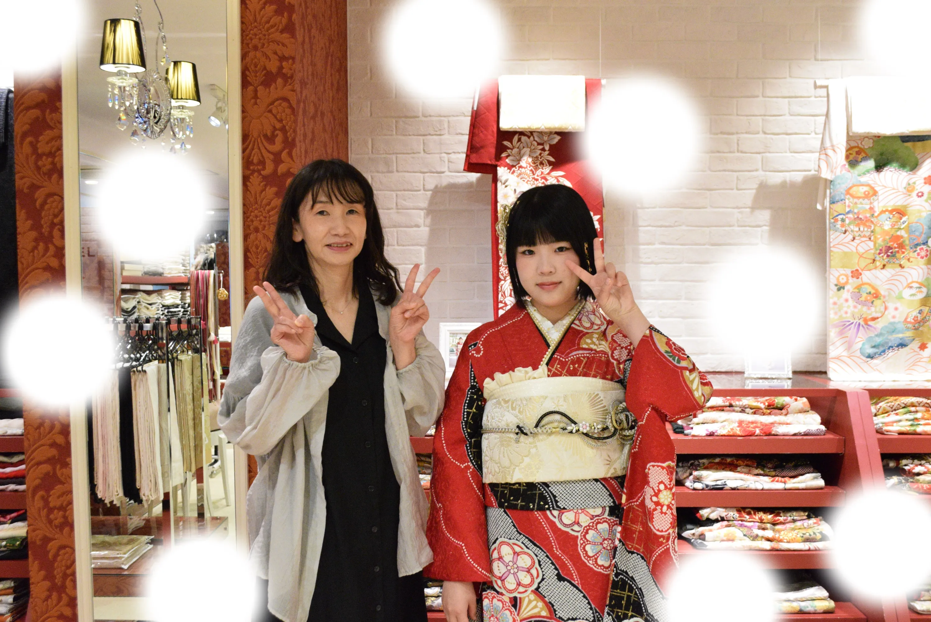 成人式　前撮り　梅田　袴　くすみカラー　かわいい　イマドキ　淡色　古典　タカゼン　撮影