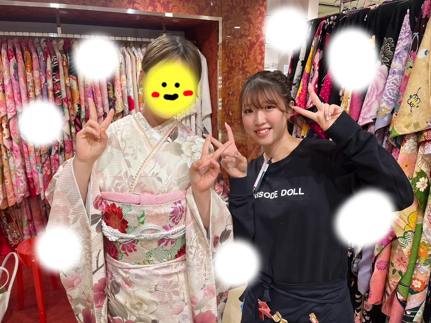 成人式　前撮り　梅田　袴　くすみカラー　かわいい　イマドキ　淡色　古典　タカゼン　撮影