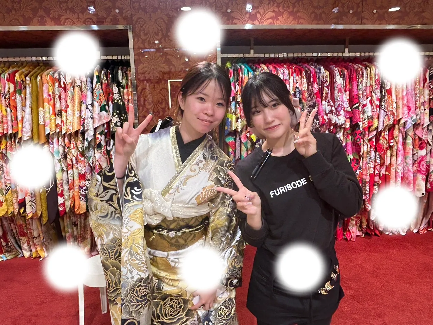 成人式　前撮り　梅田　袴　くすみカラー　かわいい　イマドキ　淡色　古典　タカゼン　撮影