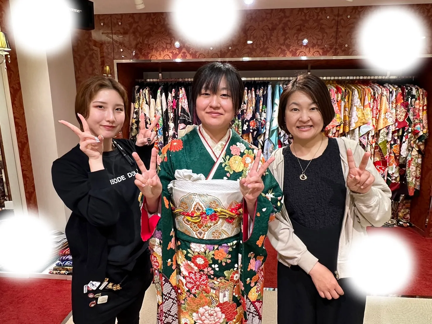 成人式　前撮り　梅田