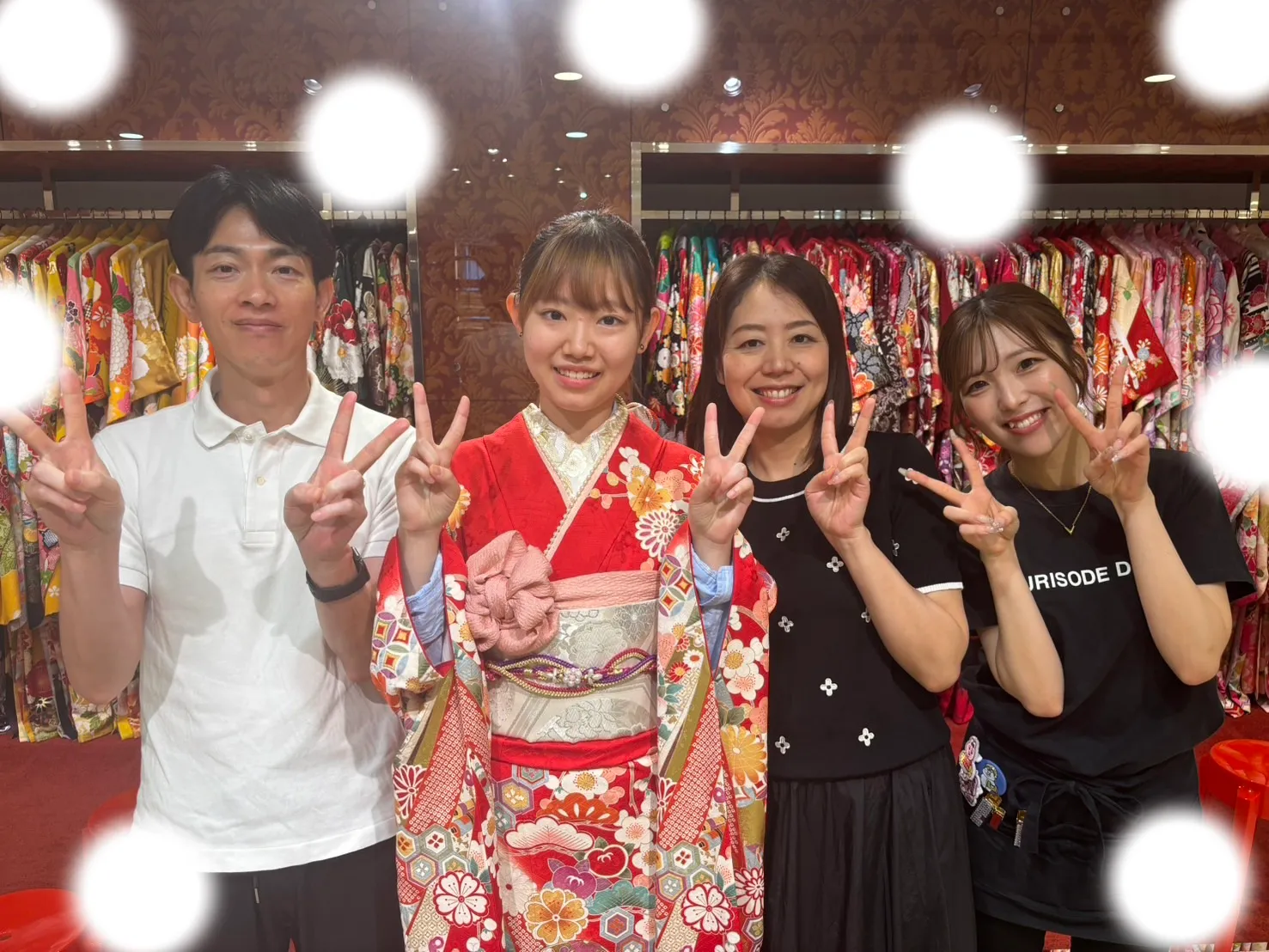 成人式　前撮り　梅田　袴　くすみカラー　かわいい　イマドキ　淡色　古典　タカゼン　撮影