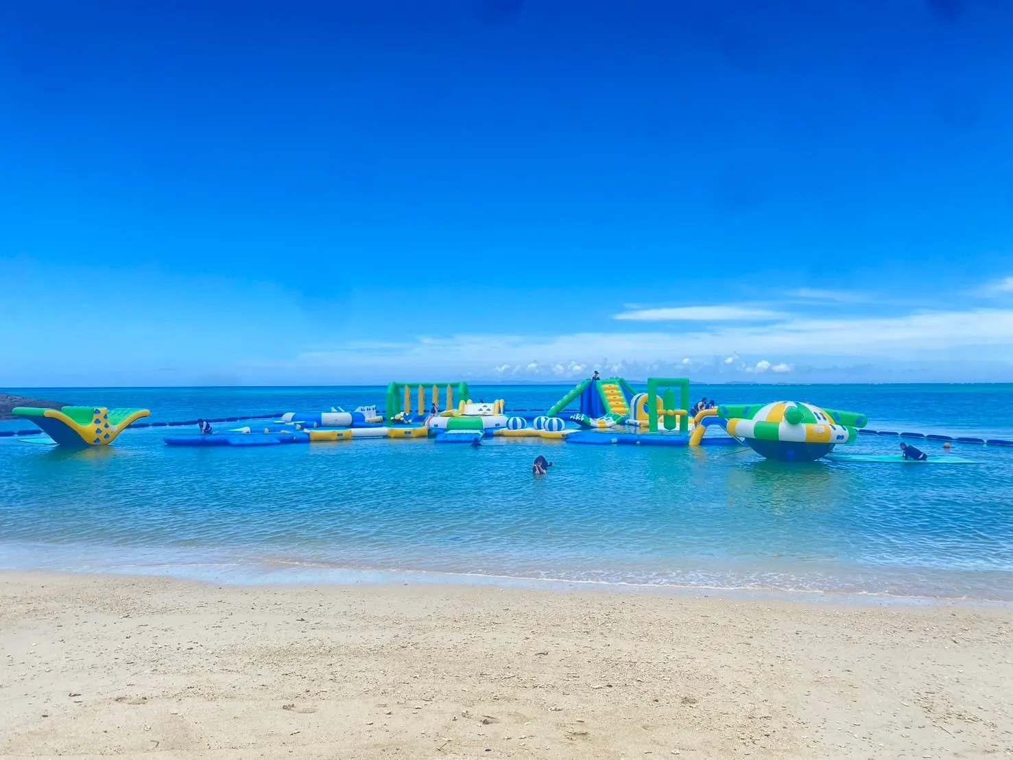 社員旅行　海　沖縄　マリンスポーツ