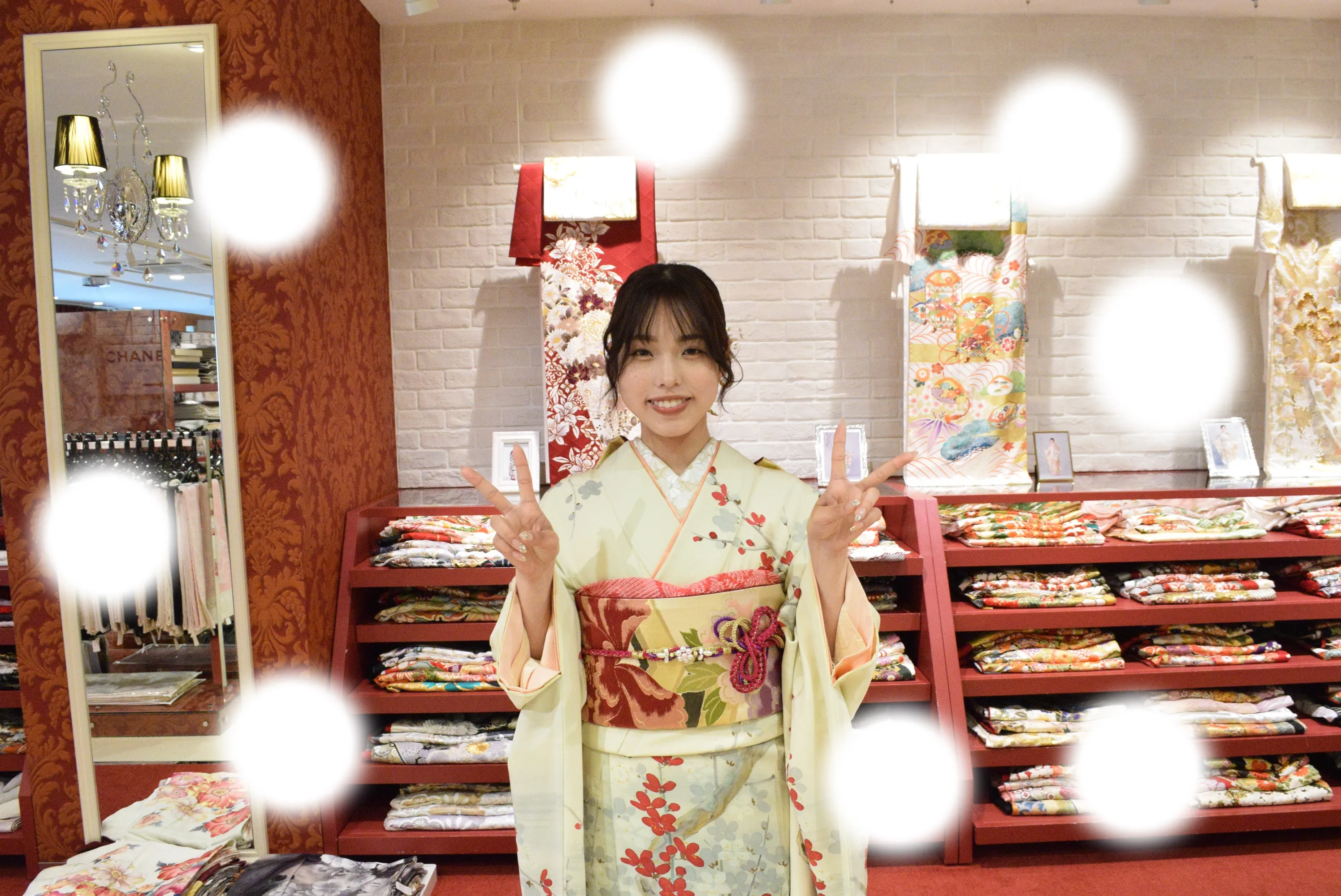 成人式　前撮り　梅田　袴　くすみカラー　かわいい　イマドキ　淡色　古典　タカゼン　撮影
