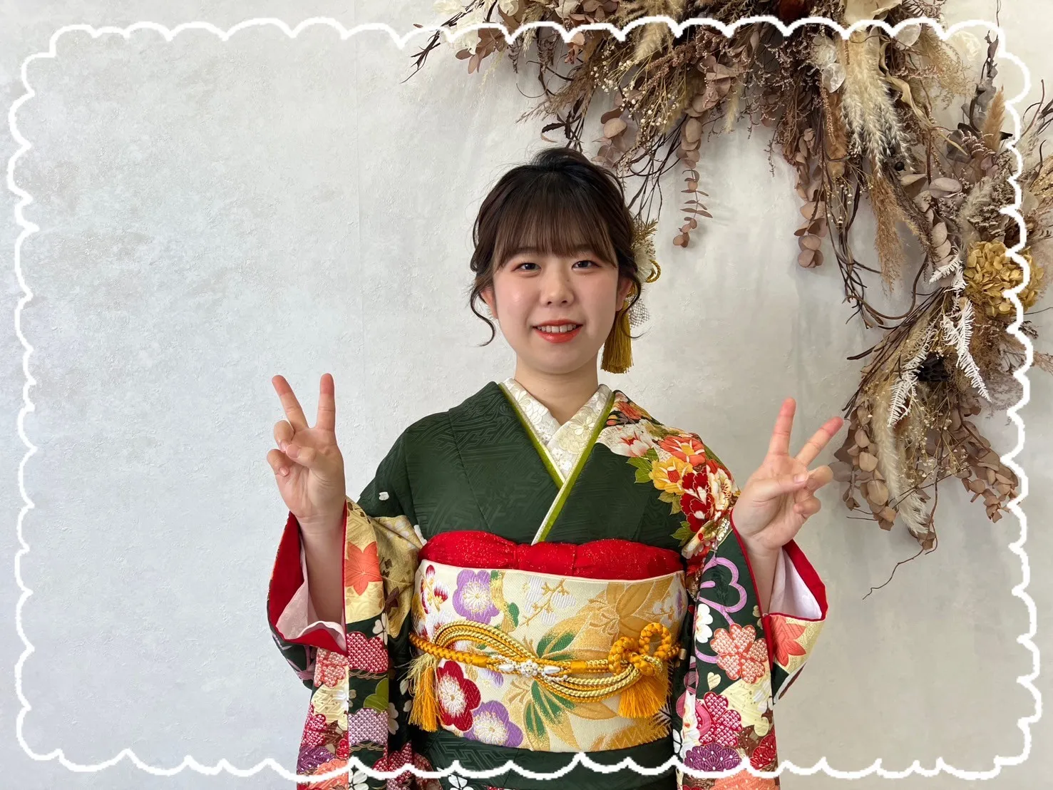 振袖レンタル　奈良　橿原　かわいい　おしゃれ　個性派　かわいい　かっこいい　くすみ　イマドキ　