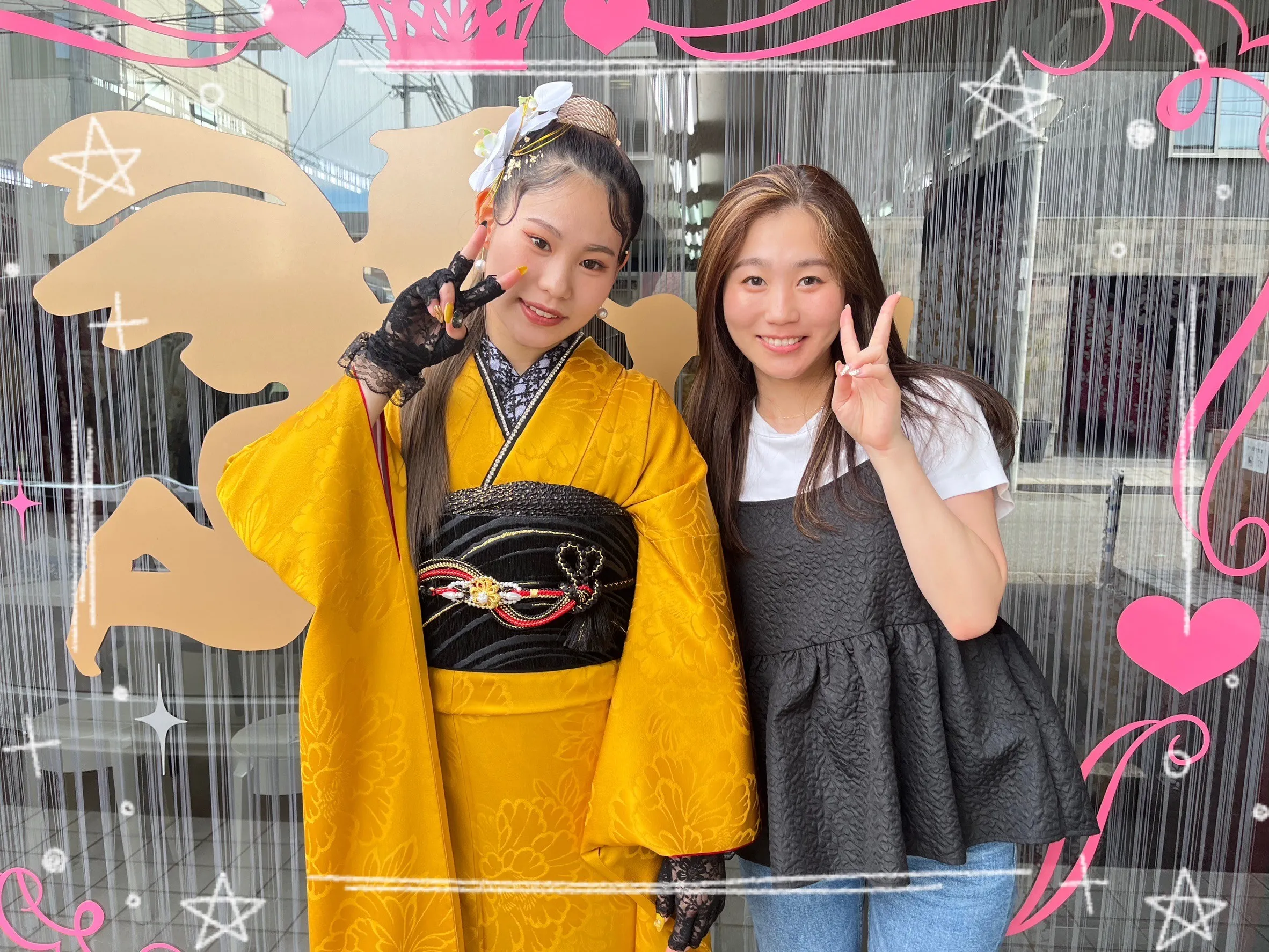 振袖レンタル　奈良　成人式　振袖　前撮り撮影会　かわいい　おしゃれ　ヘアスタイル