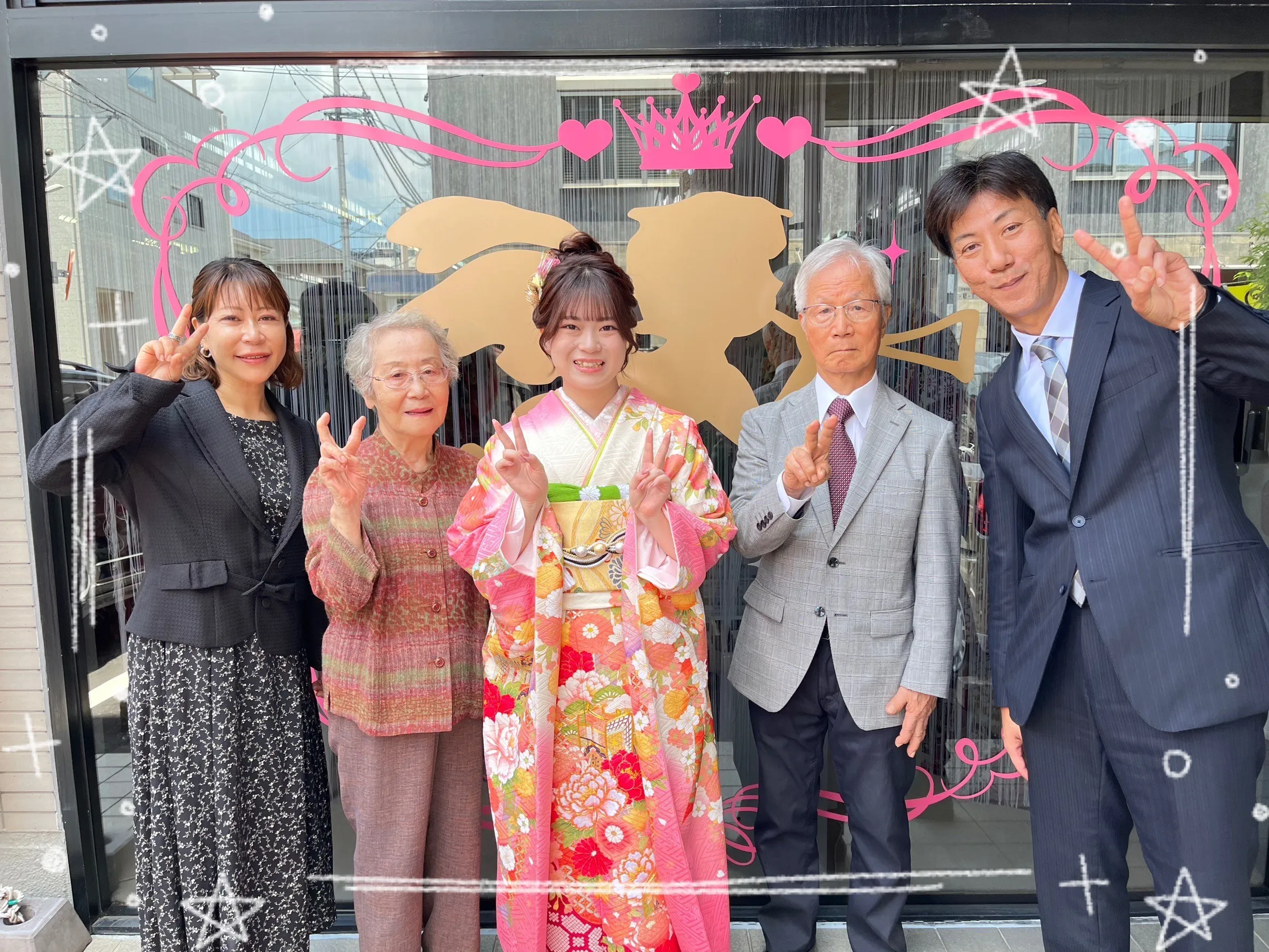 振袖レンタル　奈良　成人式　振袖　前撮り撮影会　かわいい　おしゃれ　ヘアスタイル