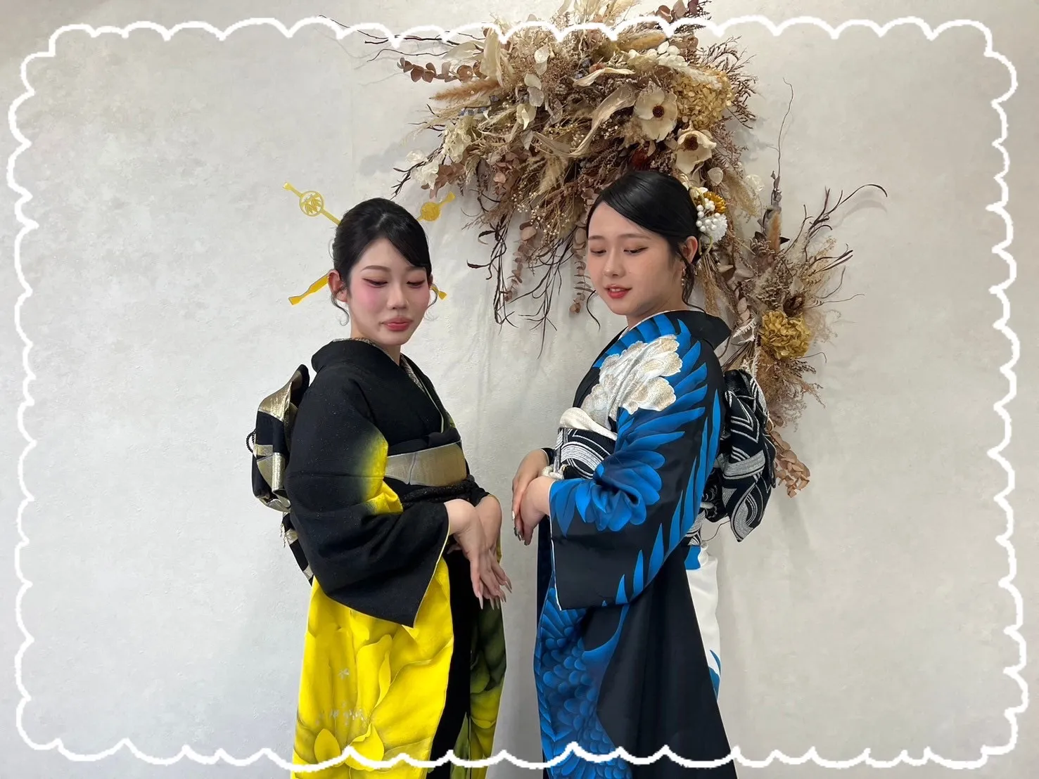 振袖　レンタル　前撮り　撮影会　可愛い　おしゃれ　かっこいい　イマドキ　くすみ