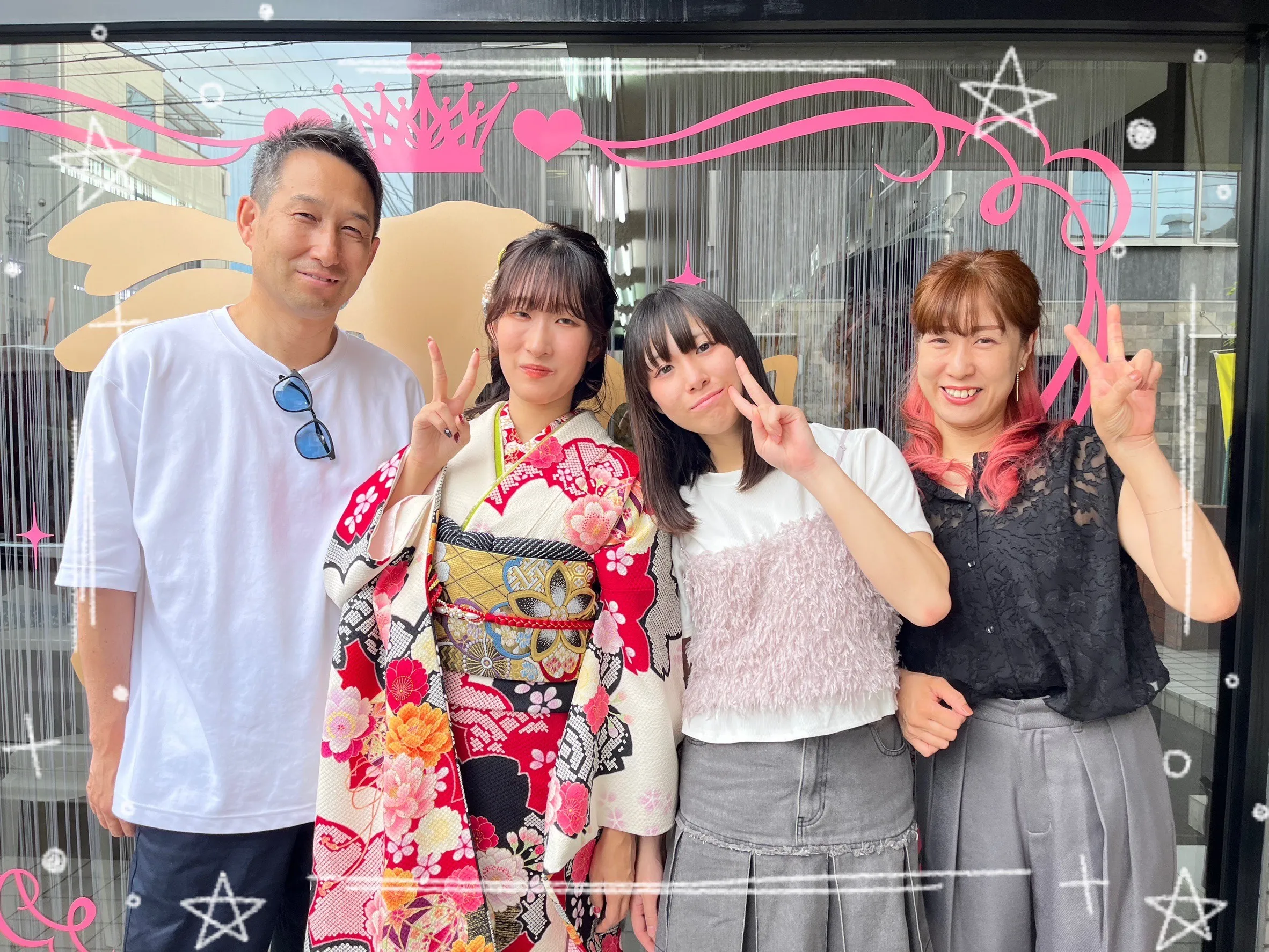 振袖レンタル　奈良　成人式　振袖　前撮り撮影会　かわいい　おしゃれ　ヘアスタイル