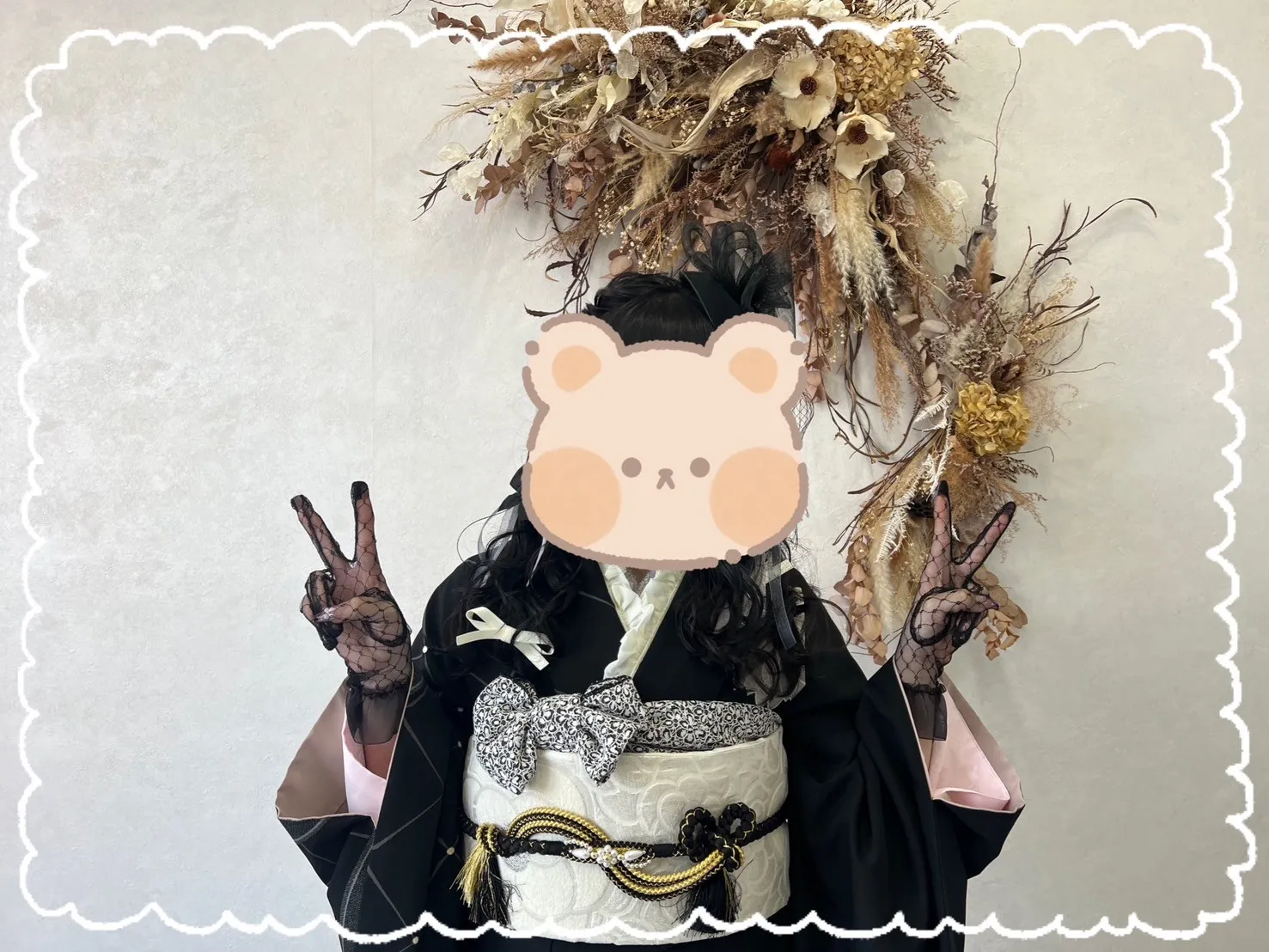 振袖レンタル　奈良　橿原　かわいい　おしゃれ　個性派　かわいい　かっこいい　くすみ　イマドキ　