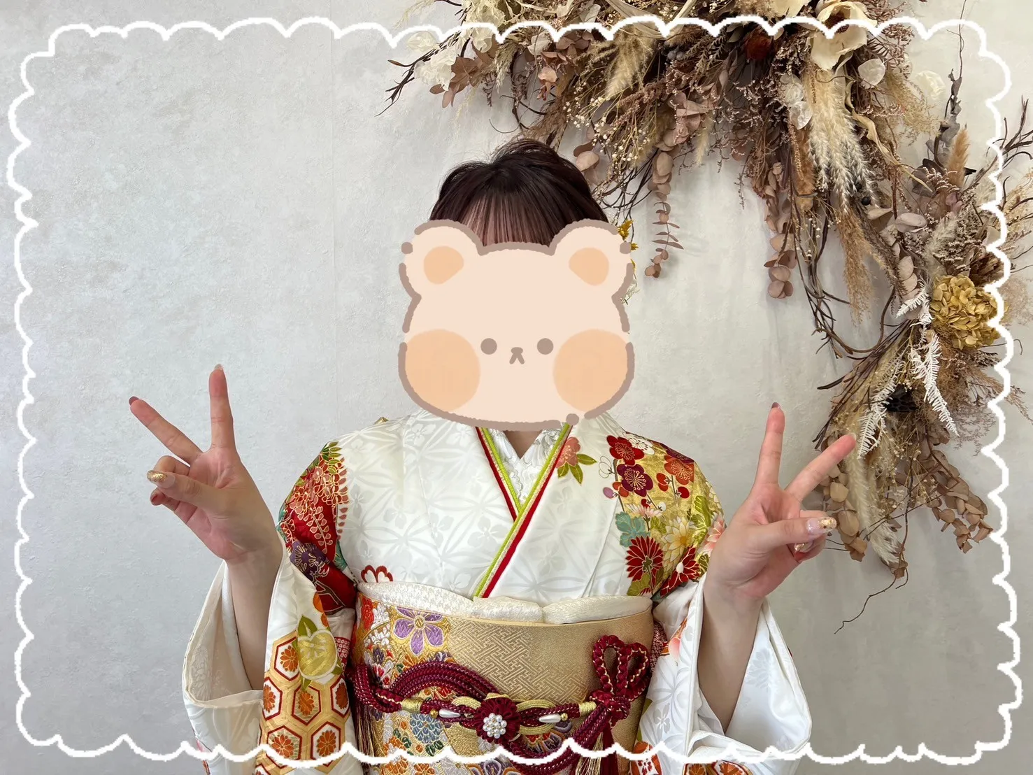振袖レンタル　奈良　橿原　かわいい　おしゃれ　個性派　かわいい　かっこいい　くすみ　イマドキ　