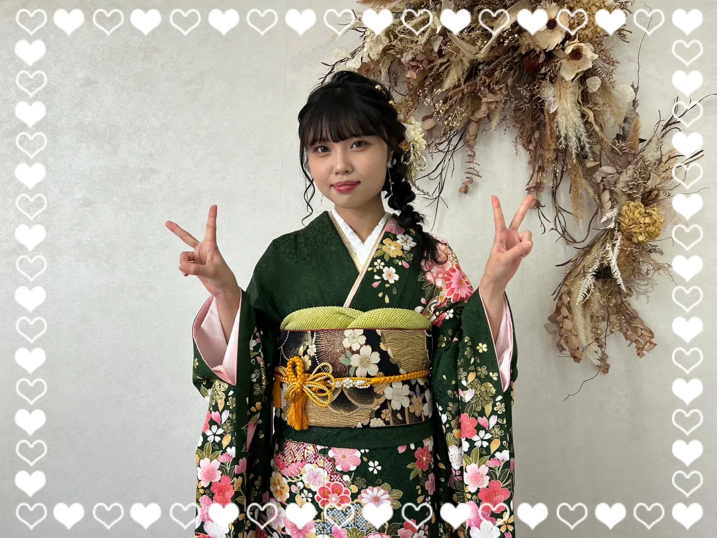 振袖　レンタル　前撮り　撮影会　可愛い　おしゃれ　かっこいい　イマドキ　くすみ