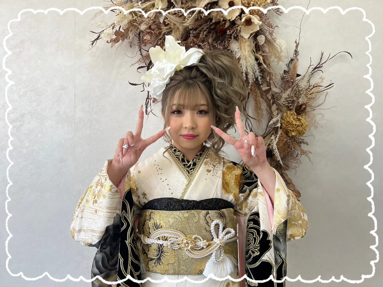 振袖レンタル　奈良　橿原　かわいい　おしゃれ　個性派　かわいい　かっこいい　くすみ　イマドキ　