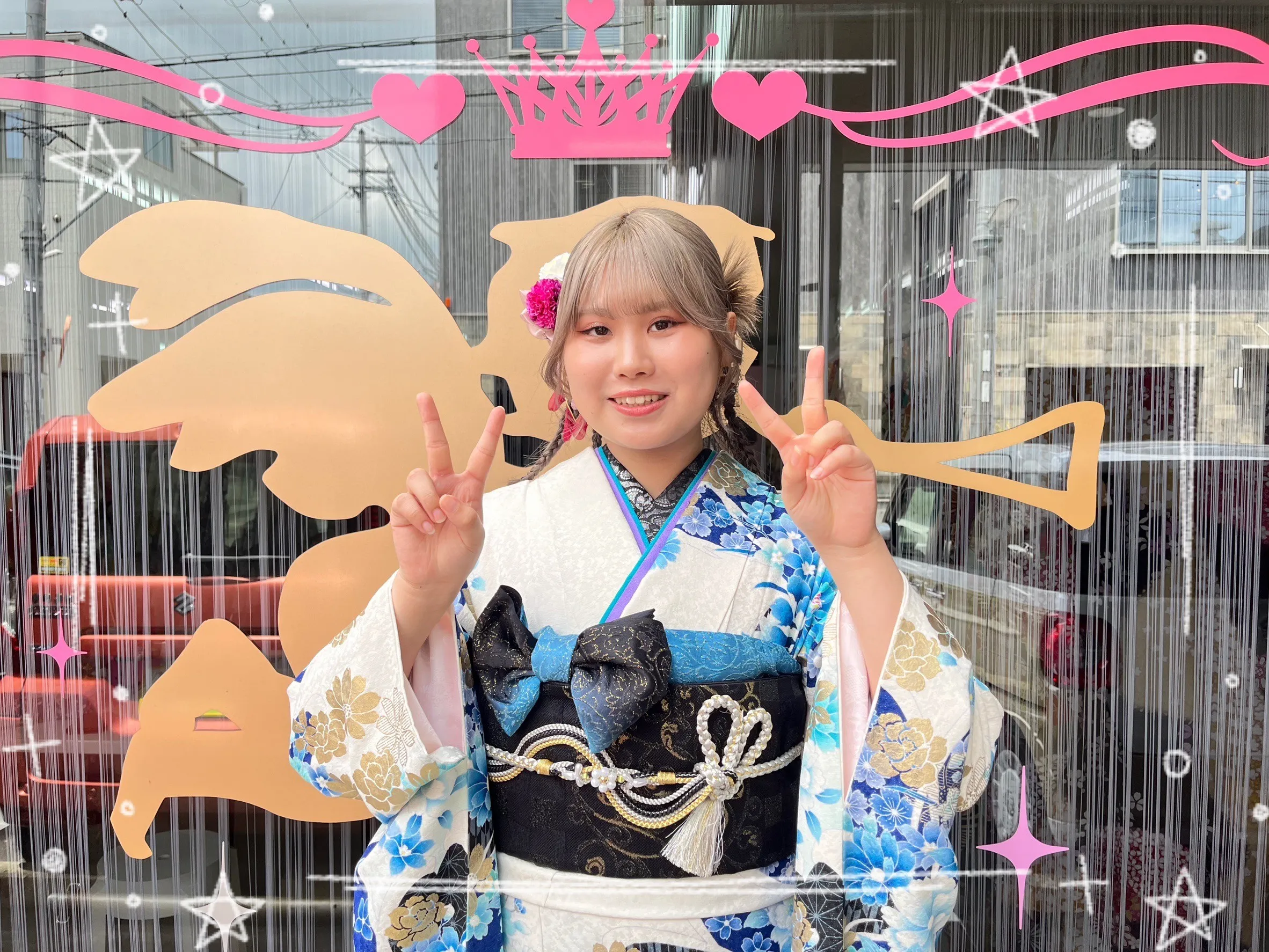 振袖レンタル　奈良　成人式　振袖　前撮り撮影会　かわいい　おしゃれ　ヘアスタイル