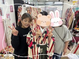 袴　レンタル　奈良　レトロ　可愛い　個性派　椿　