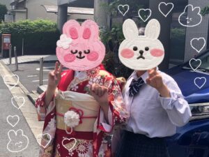 成人式　振袖　前撮り撮影会　赤　可愛い　華やか　正統派古典　お花