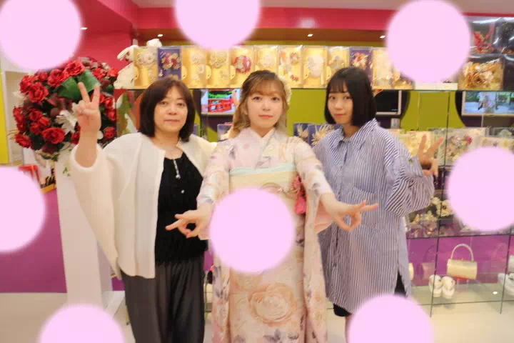 TAKAZEN神戸店　前撮り撮影会　イマドキ　カワイイ　コディネート　振袖　レンタル　袴　