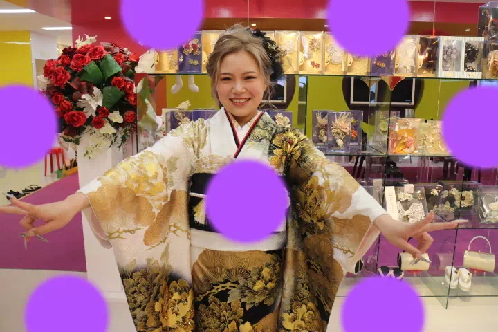 TAKAZEN神戸店　前撮り撮影会　イマドキ　カワイイ　コディネート　振袖　レンタル　袴　