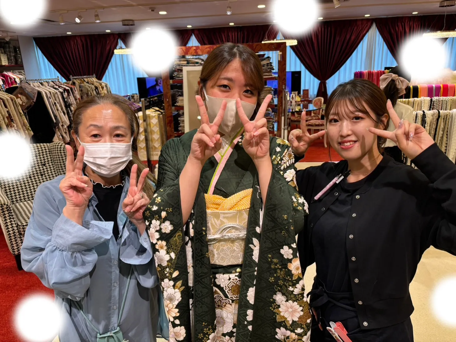 成人式　ミドリ　梅田