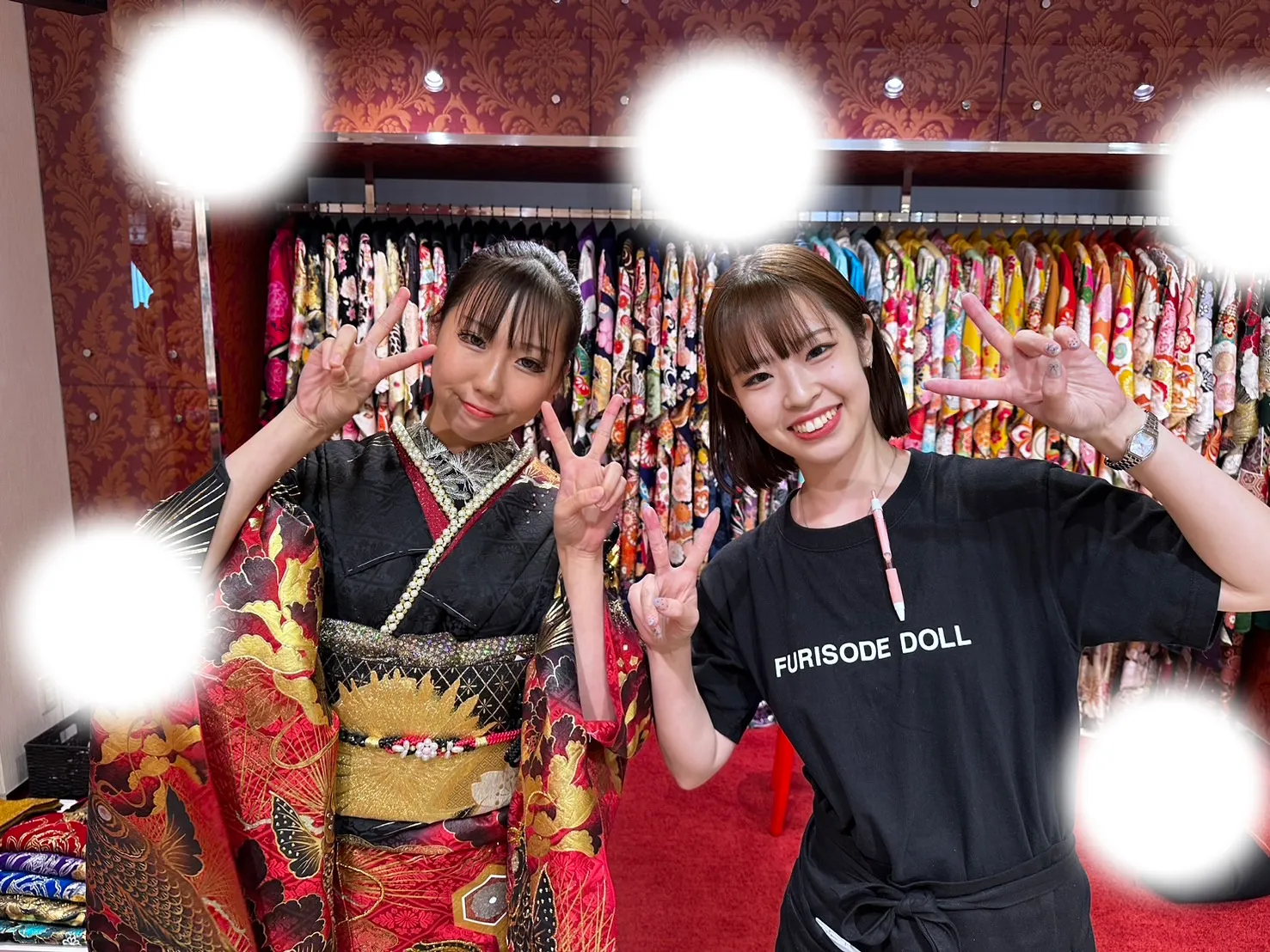 成人式　前撮り　梅田　袴　くすみカラー　かわいい　イマドキ　淡色　古典　タカゼン　撮影