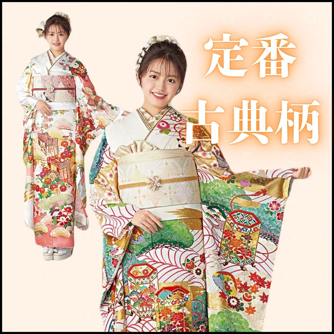 【TAKAZEN橿原店】31日♡定番可愛い！はんなりと大人っぽい古典柄のお振袖のご紹介♡