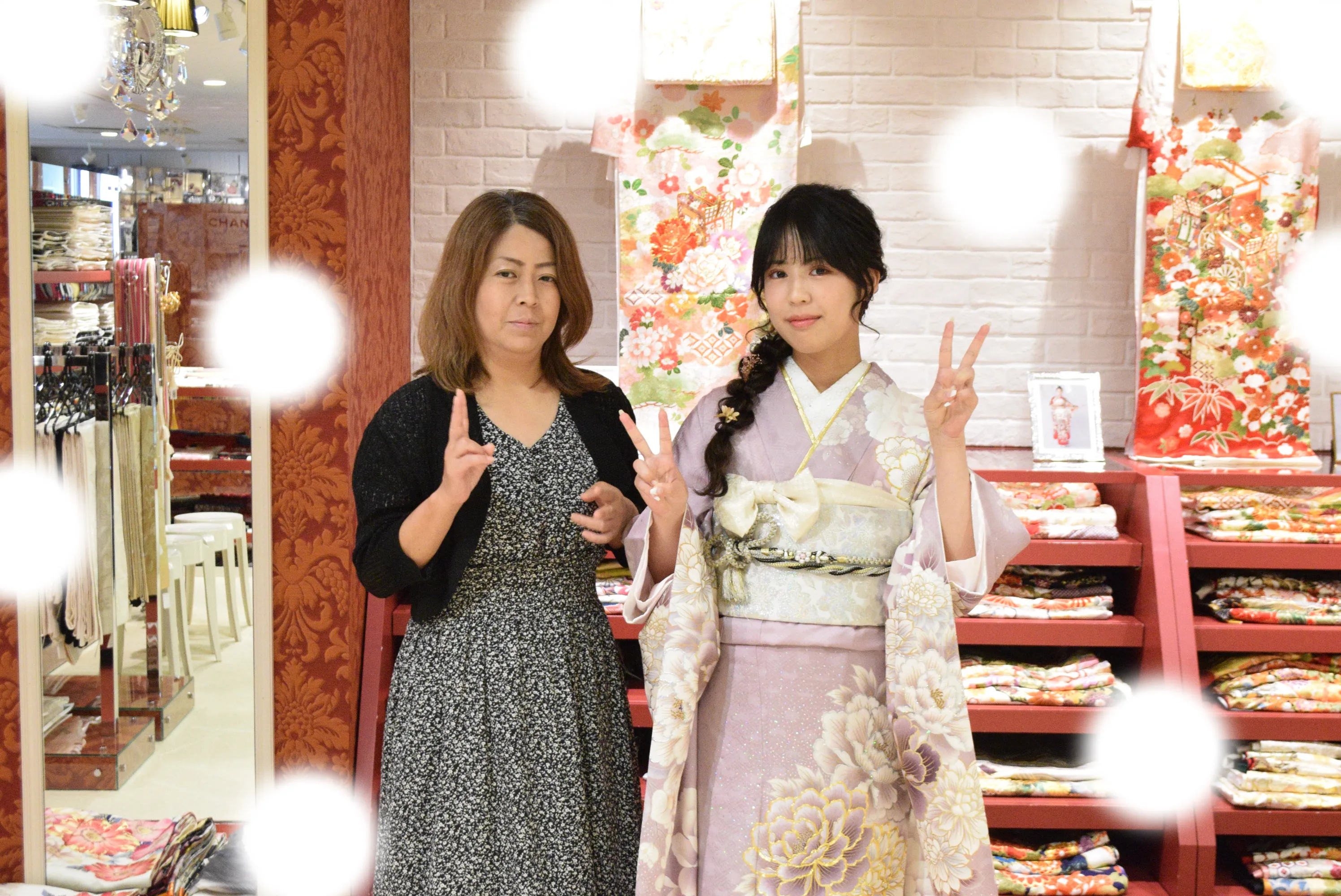 成人式　前撮り　梅田　袴　くすみカラー　かわいい　イマドキ　淡色　古典　タカゼン　撮影