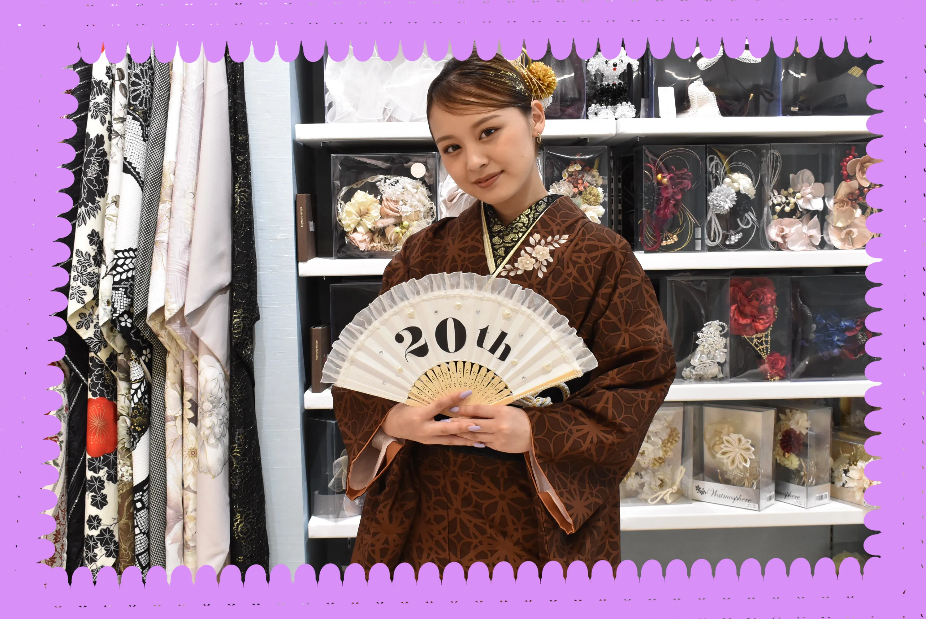 振袖　前撮り撮影会　TAKAZEN堺店
