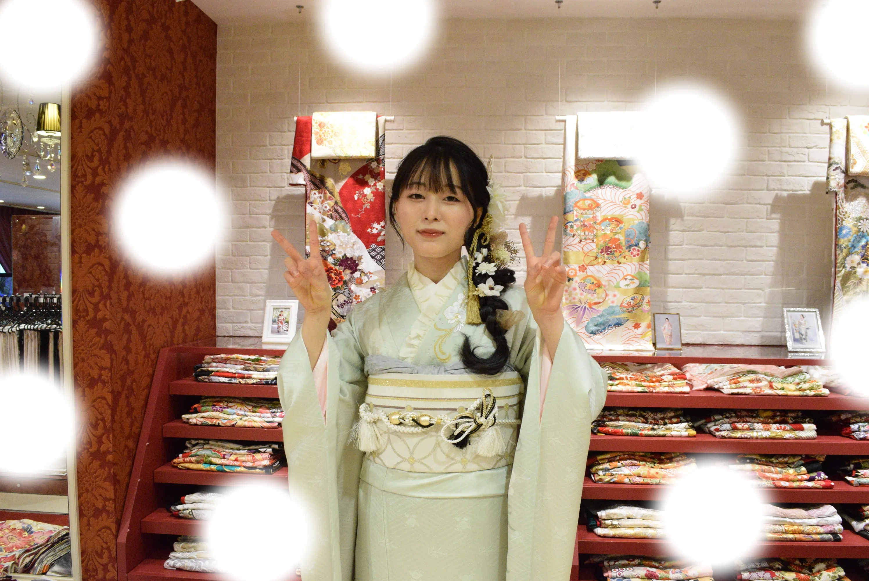 成人式　前撮り　梅田