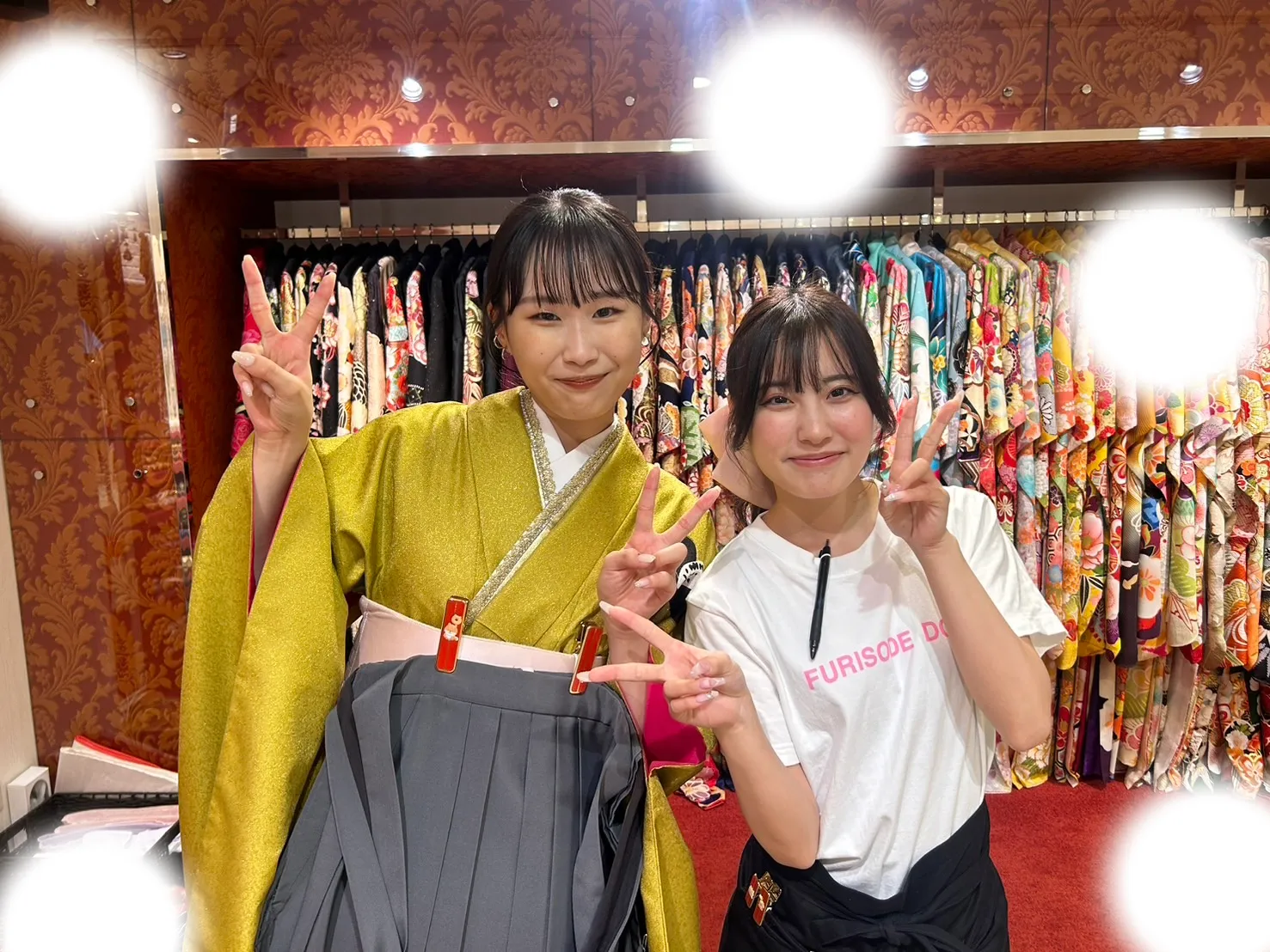 袴レンタル　振袖レンタル　くすみ　キラキラ　かわいい　梅田　大阪　安い　イマドキ　古典　くすみカラー　前撮り　ヴィンテージ　渋い