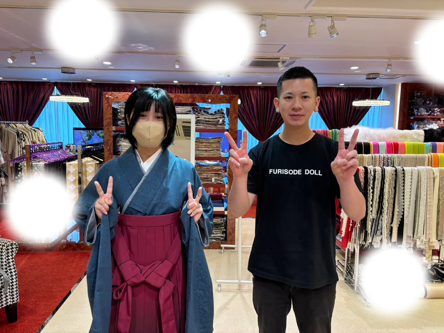 袴レンタル　振袖レンタル　くすみ　キラキラ　かわいい　梅田　大阪　安い　イマドキ　古典　くすみカラー　前撮り　ヴィンテージ　渋い