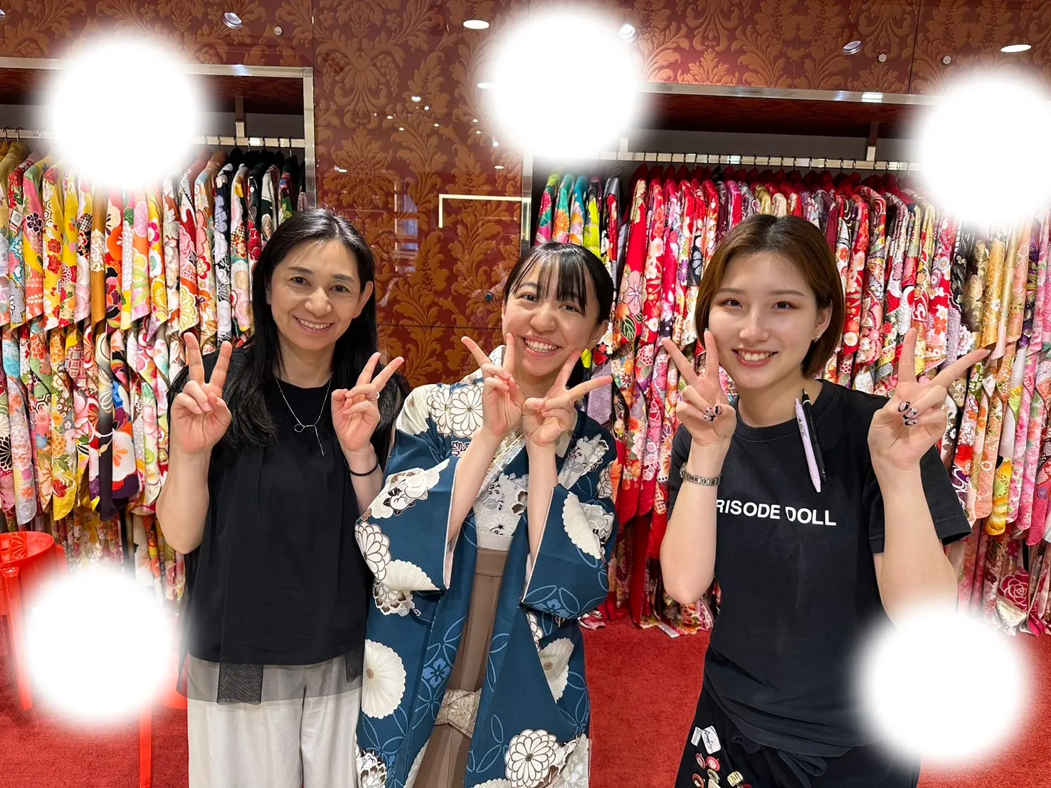 【TAKAZEN大阪梅田本店】♡13日　青色のとっても綺麗でかわいい袴姫ちゃん♡