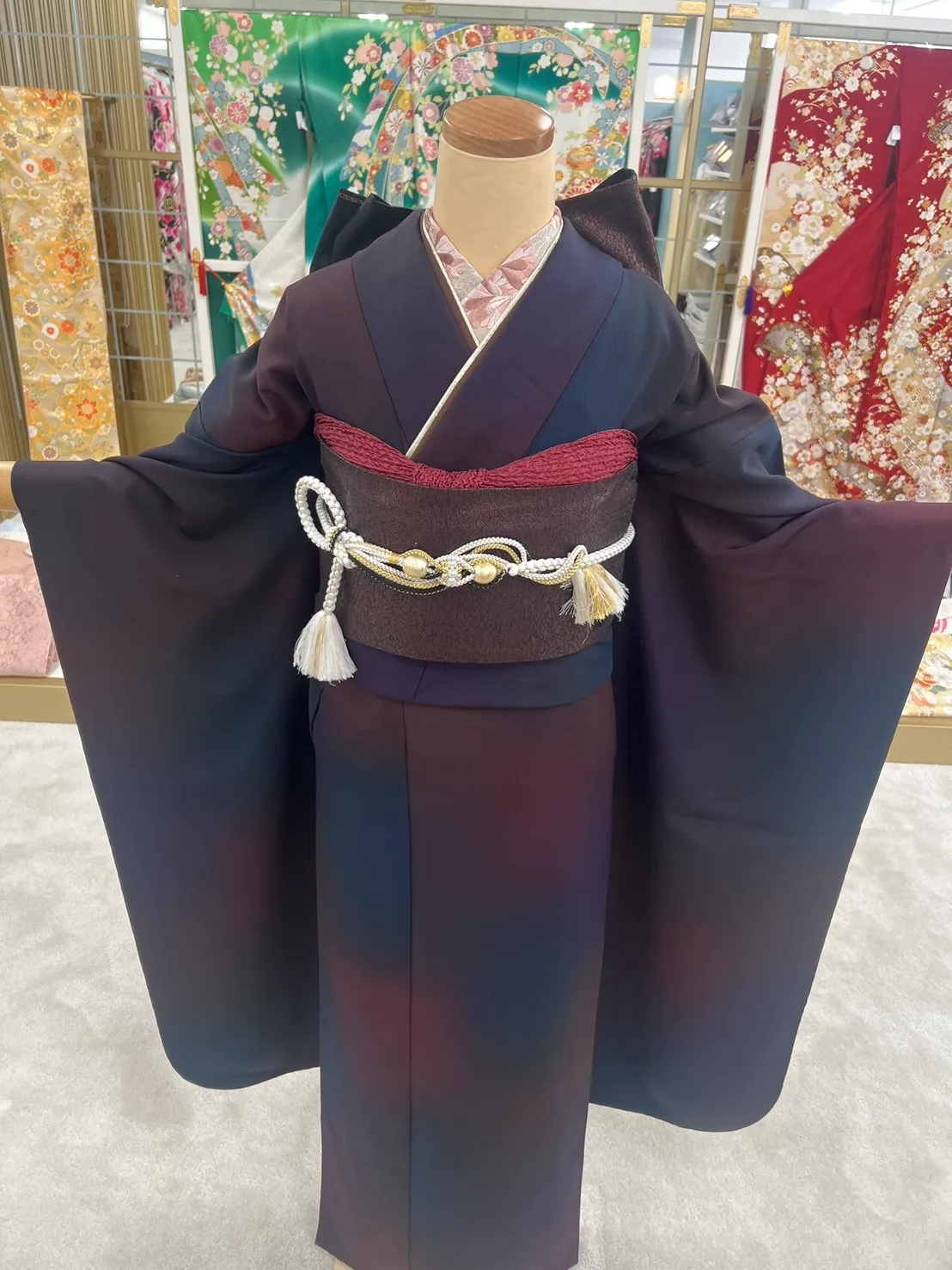 振袖レンタル　大阪　心斎橋　なんば　人気　口コミ　安い　成人式　無地