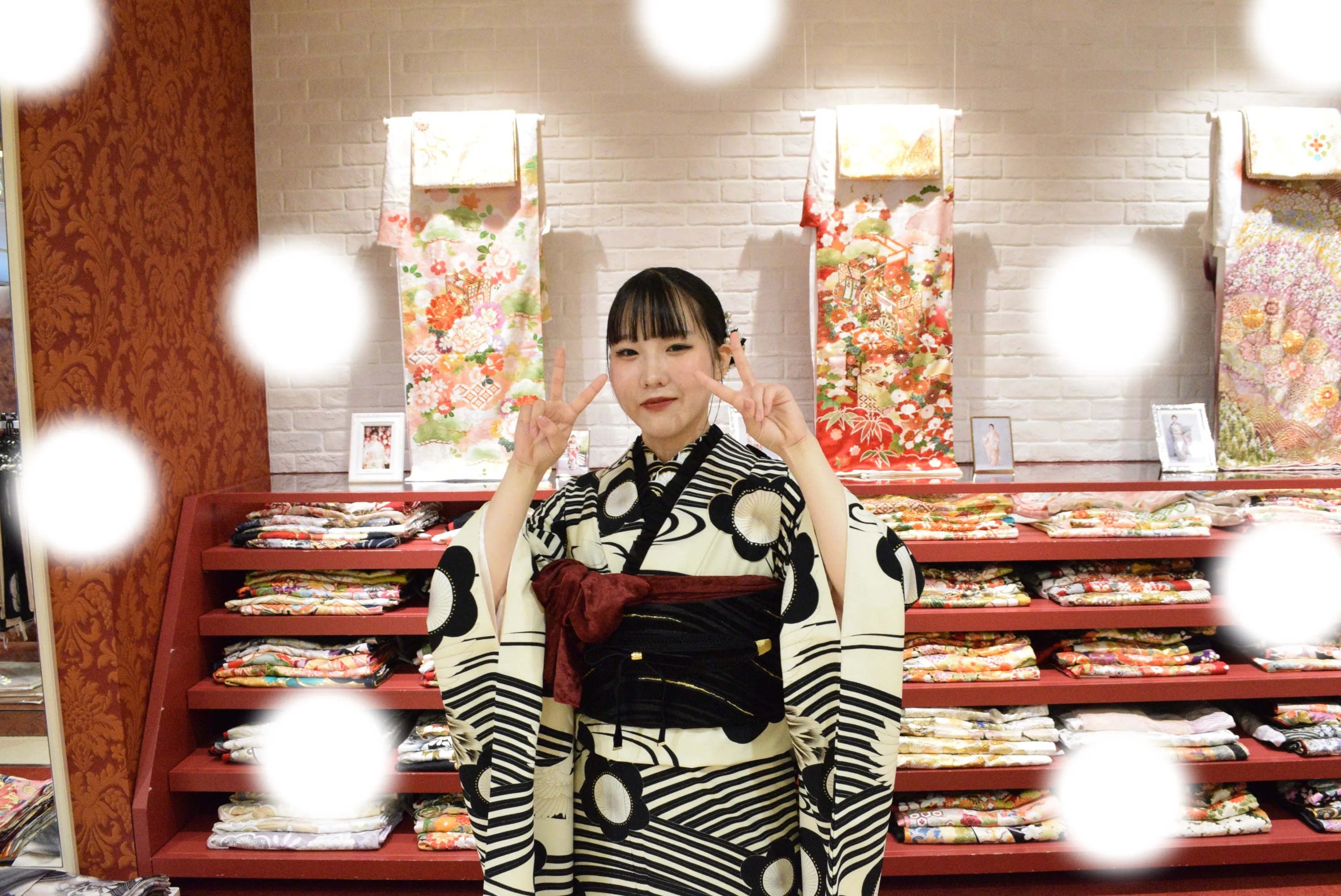 成人式　前撮り　梅田　袴　くすみカラー　かわいい　イマドキ　淡色　古典　タカゼン　撮影