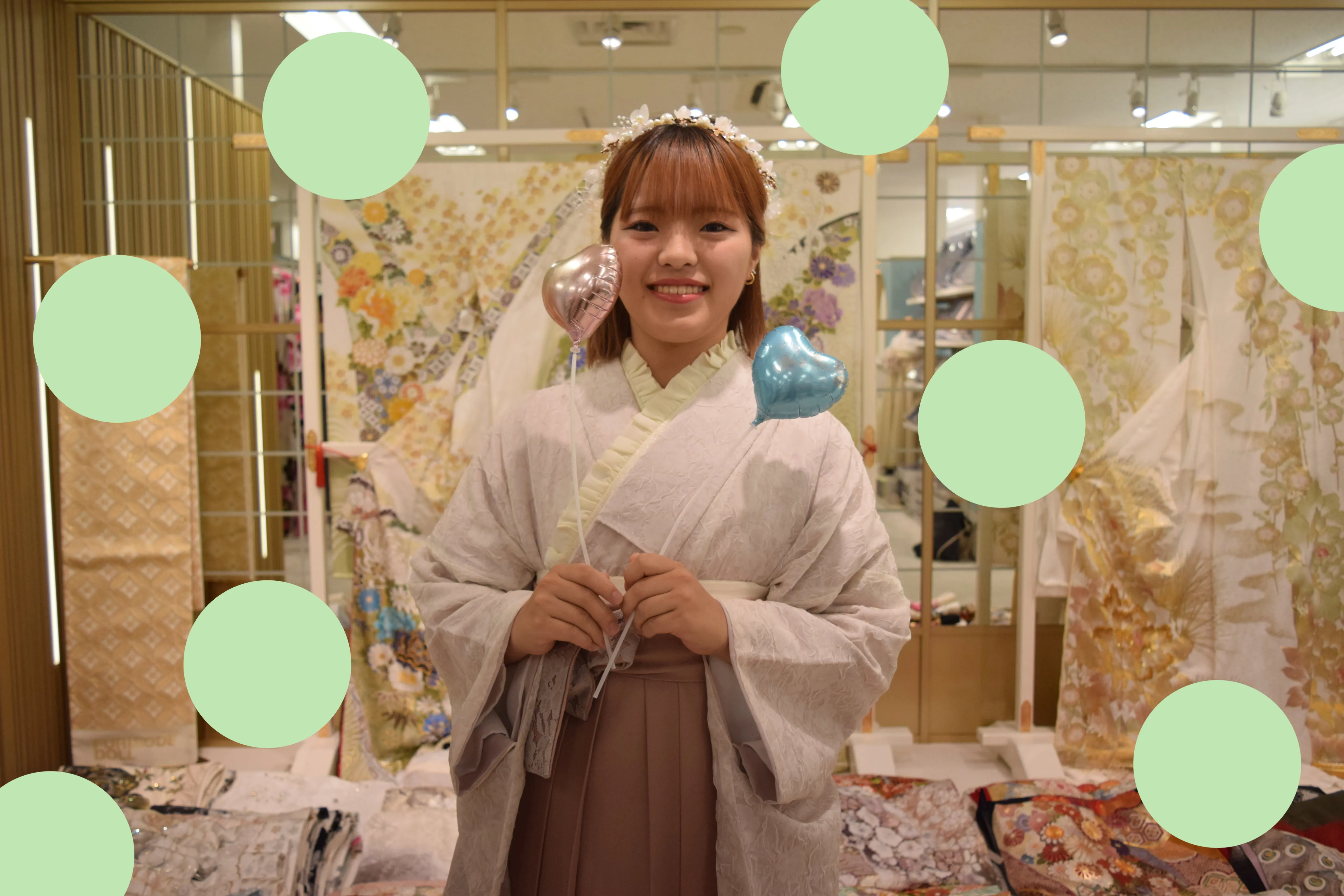 前撮り撮影会　前撮り　大阪　なんば　心斎橋　袴　袴レンタル　人気　かわいい　くすみピンク