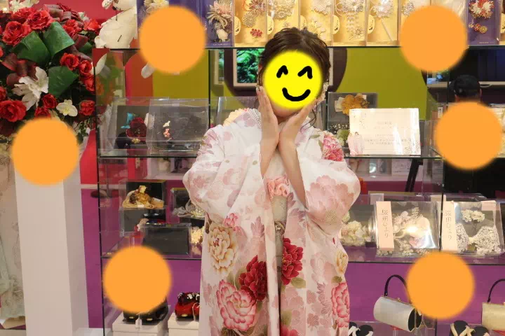 TAKAZEN神戸店　前撮り撮影会　イマドキ　カワイイ　コディネート　振袖　レンタル　袴　