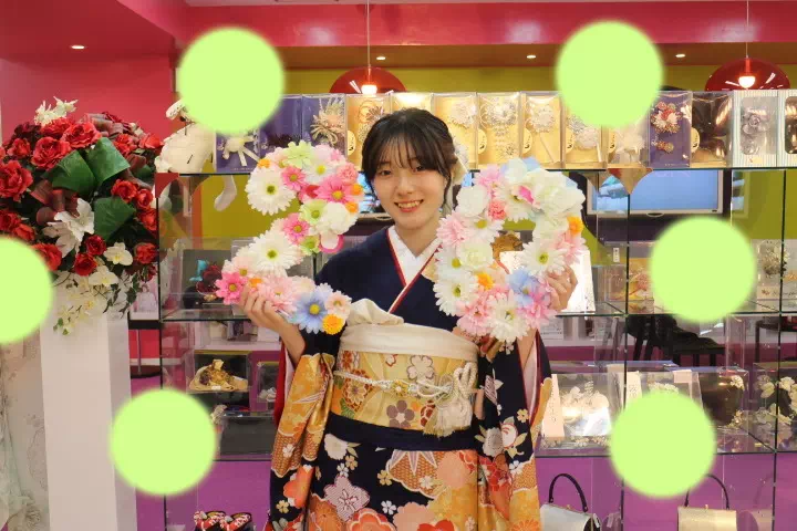 TAKAZEN神戸店　前撮り撮影会　イマドキ　カワイイ　コディネート　振袖　レンタル　袴　