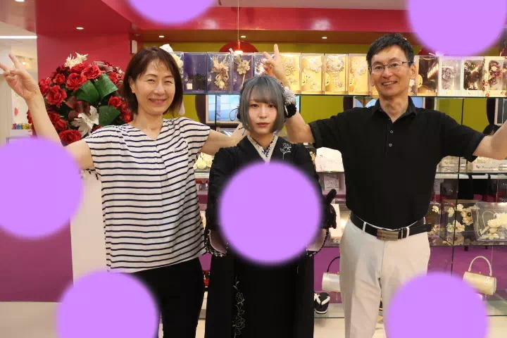 TAKAZEN神戸店　前撮り撮影会　イマドキ　カワイイ　コディネート　振袖　レンタル　袴　