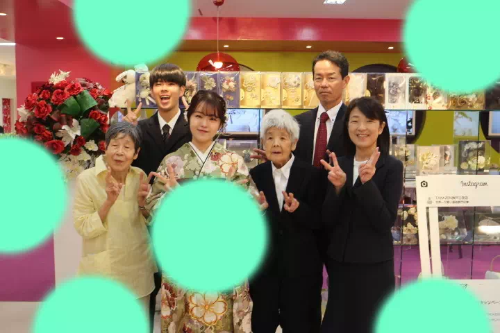 TAKAZEN神戸店　前撮り撮影会　イマドキ　カワイイ　コディネート　振袖　レンタル　袴　
