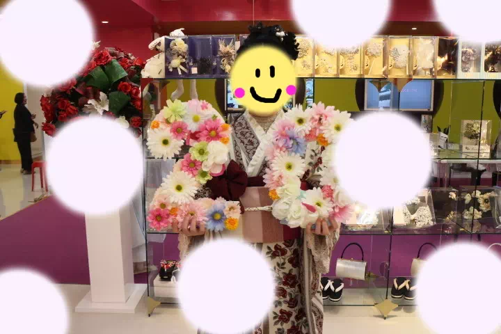 TAKAZEN神戸店　　レトロ　前撮り撮影会　イマドキ　カワイイ　コディネート　振袖　レンタル　袴　