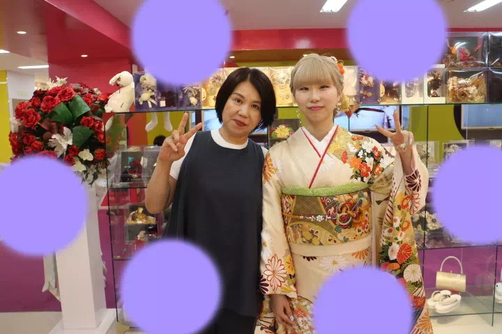 TAKAZEN神戸店　前撮り撮影会　イマドキ　カワイイ　コディネート　振袖　レンタル　袴　