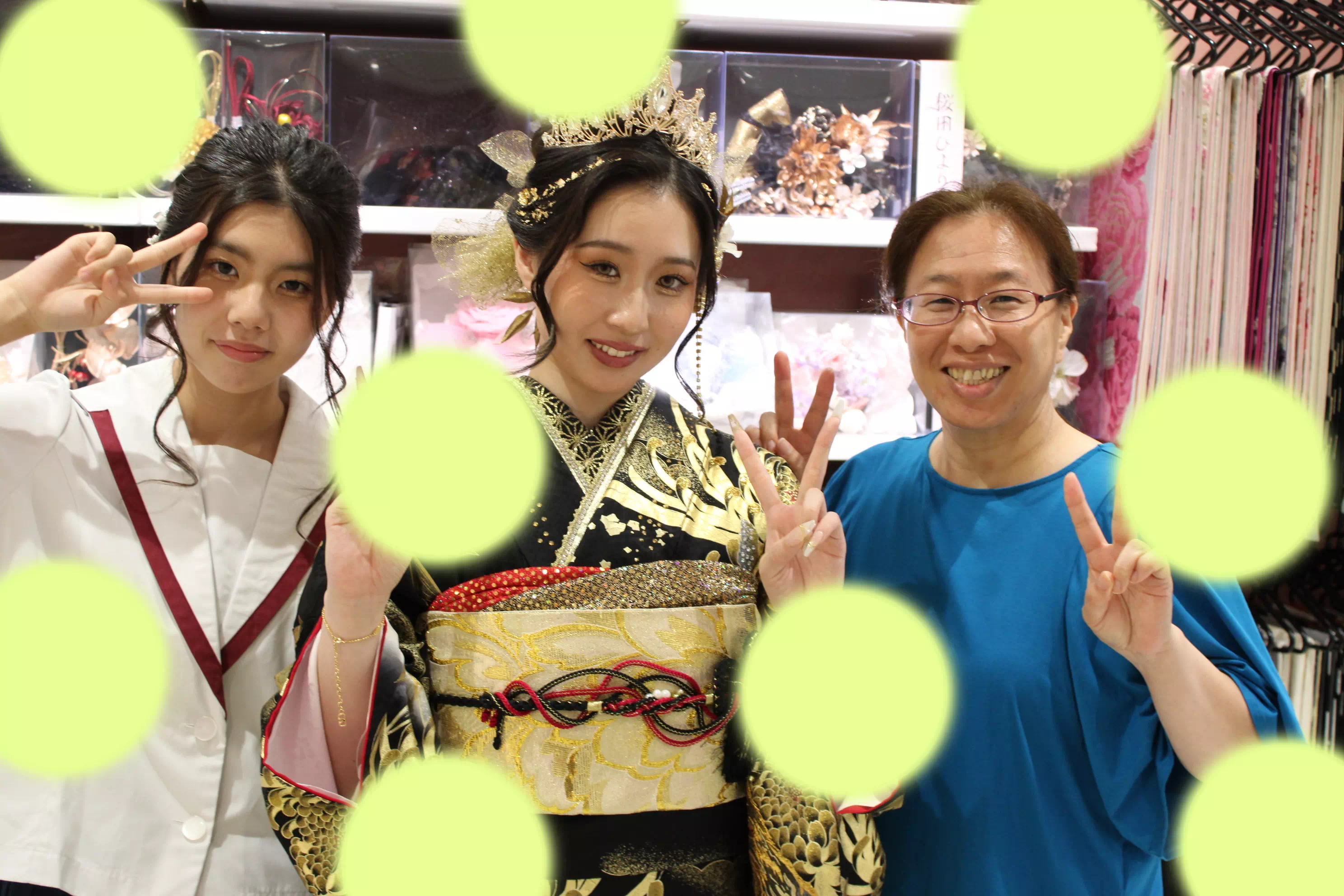 TAKAZEN姫路店　姫路市　成人式　卒業式　袴　振袖　イマドキ振袖　香音　