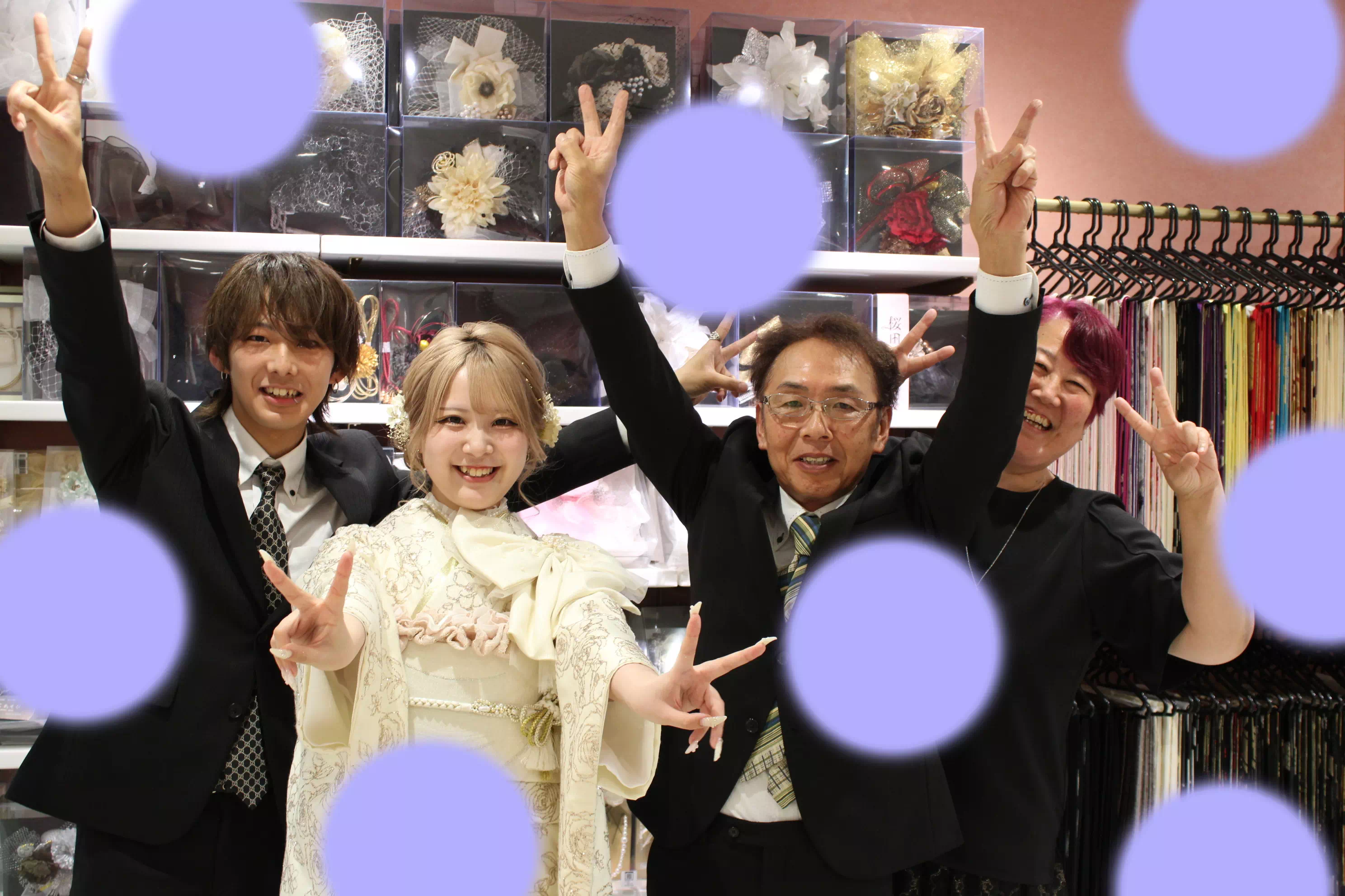 TAKAZEN姫路店　姫路市　成人式　卒業式　袴　振袖　イマドキ振袖　加古川市　高砂市　前撮り