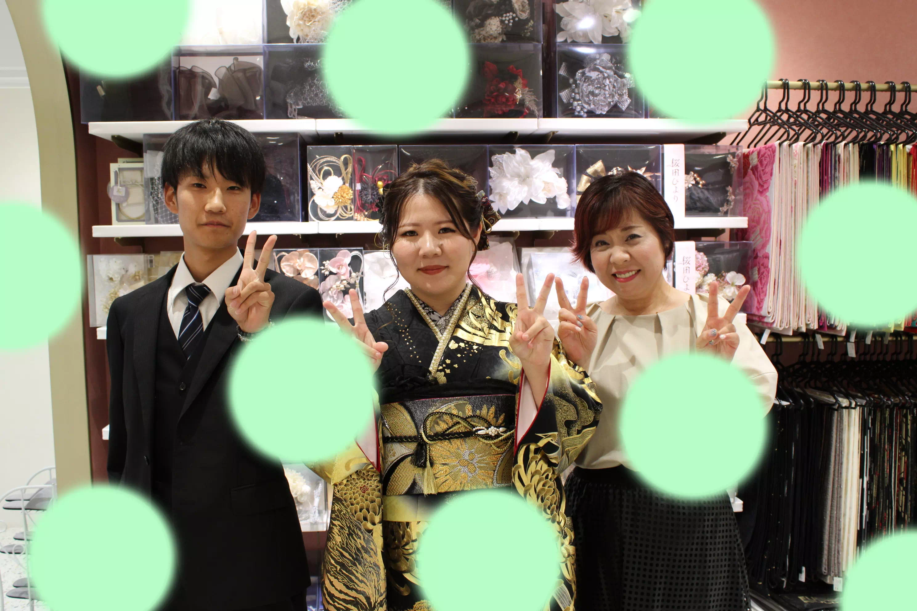 TAKAZEN姫路店　姫路市　成人式　卒業式　袴　振袖　イマドキ振袖　香音　