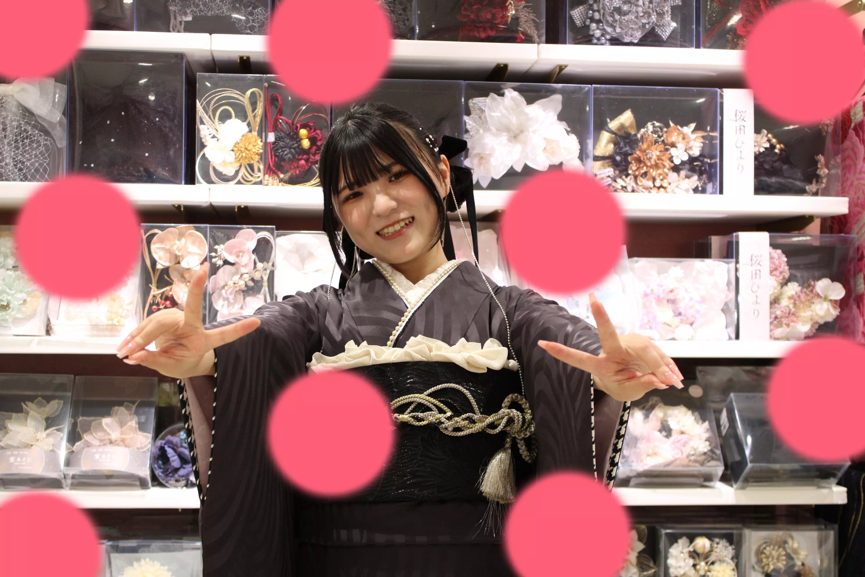 TAKAZEN姫路店　姫路市　成人式　卒業式　袴　振袖　イマドキ振袖　香音　