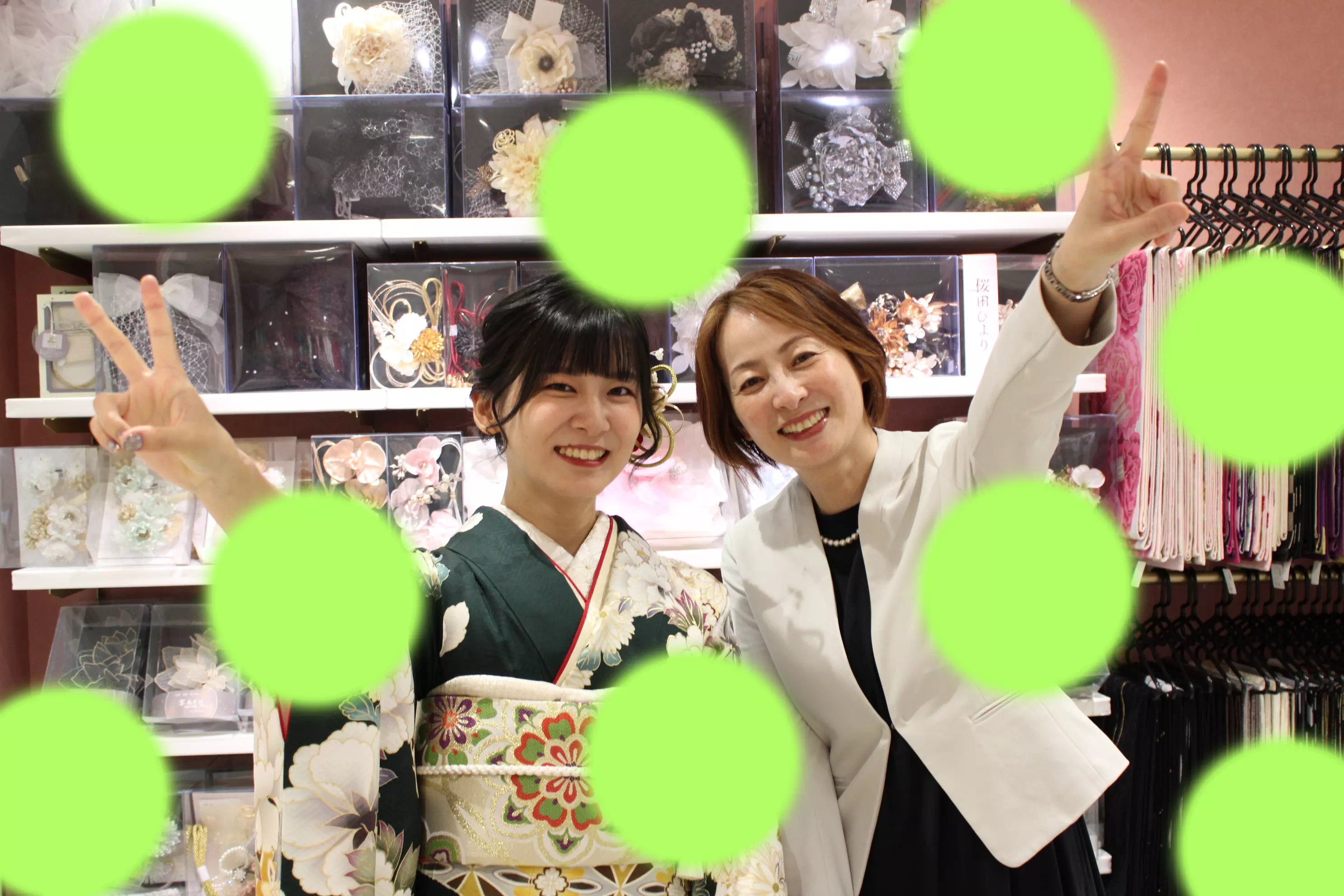 TAKAZEN姫路店　姫路市　成人式　卒業式　袴　振袖　イマドキ振袖　香音　