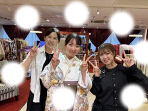 成人式　前撮り　梅田