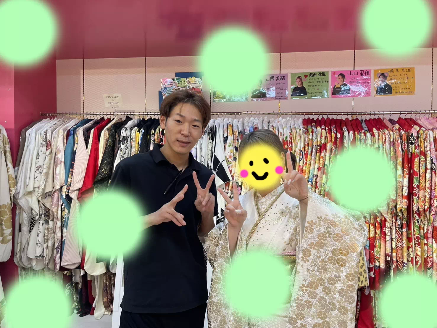 【TAKAZEN神戸三宮店】♡3日 最新トレンド♡白×金♡コーディネートも豪華なプレミアム古典のお振袖姫ちゃん♡