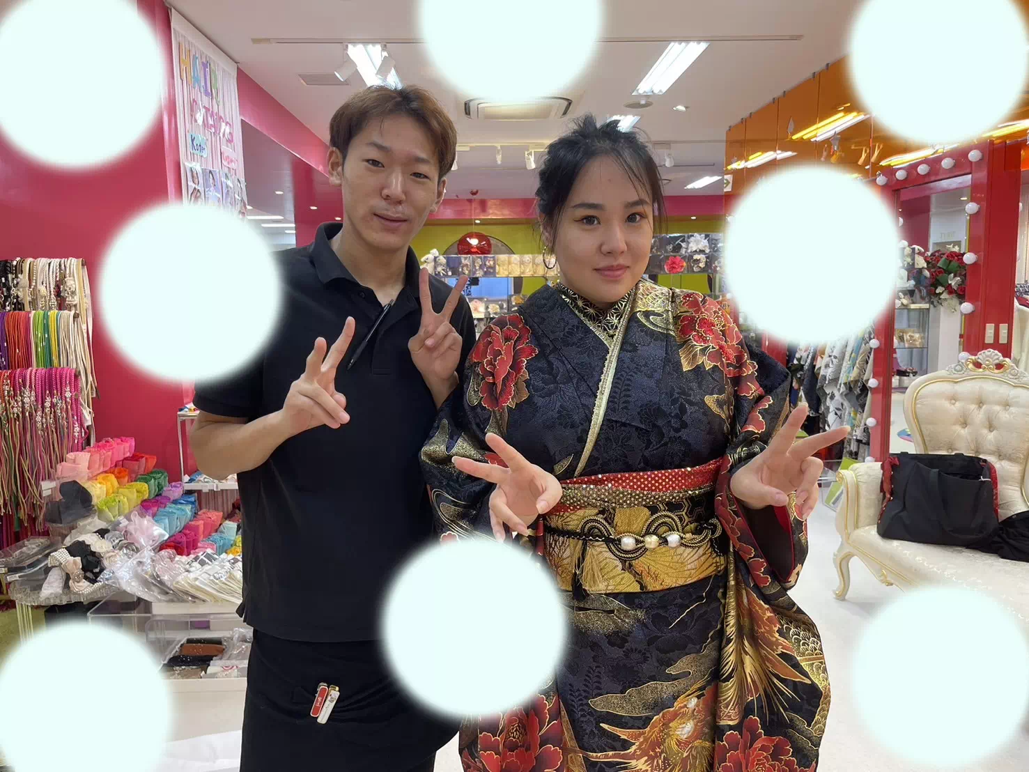 TAKAZEN神戸店　　振袖　お写真プラン　前撮り撮影会　派手　カッコイイ　キラキラ　龍