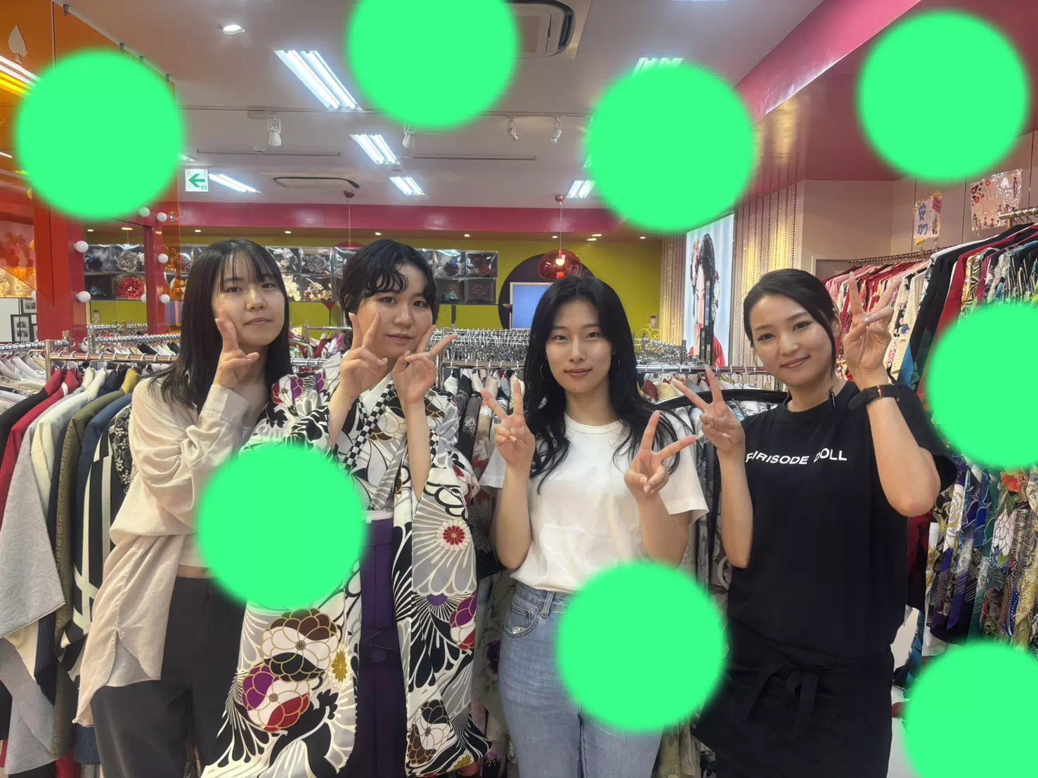 TAKAZEN神戸三宮店　袴レンタル　卒業式　王道　かわいい　被らない　