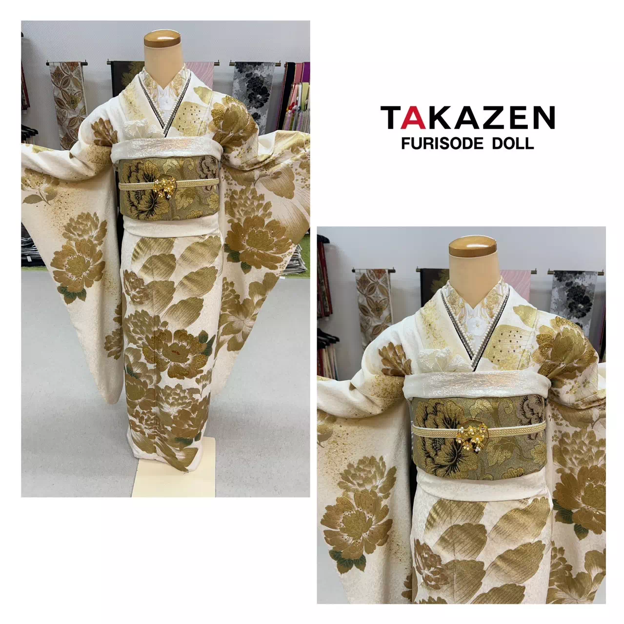 TAKAZEN神戸店　前撮り撮影会　イマドキ　カワイイ　コディネート　振袖　レンタル　袴　